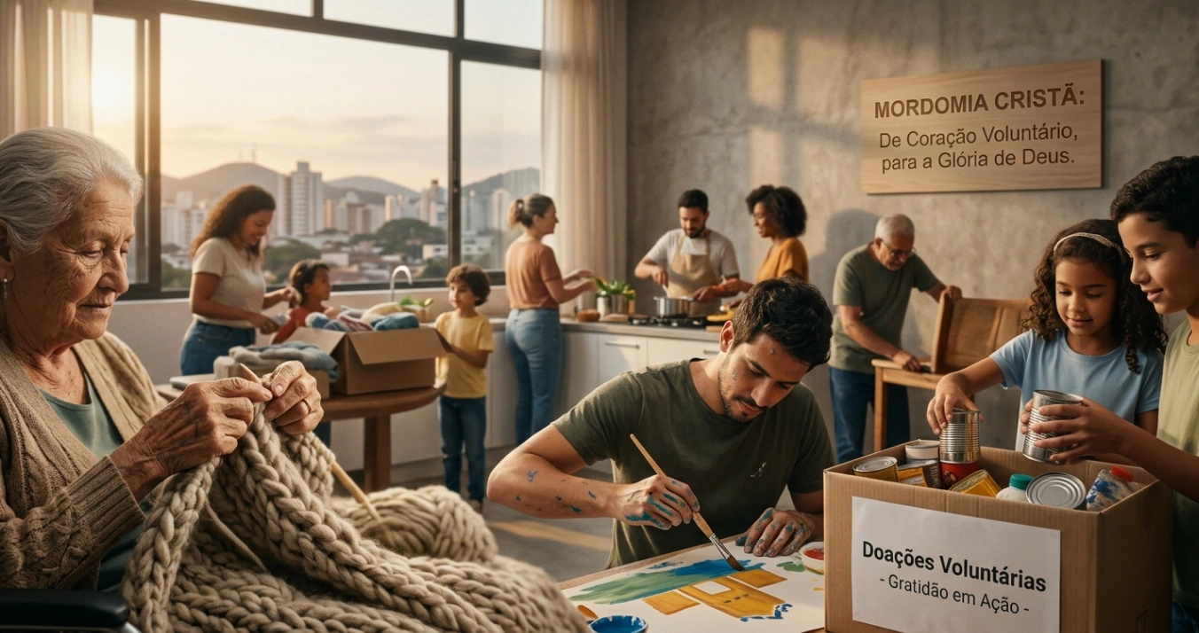 Mordomia Cristã na Prática: Generosidade e Construção do Reino em Êxodo 35